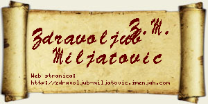 Zdravoljub Miljatović vizit kartica